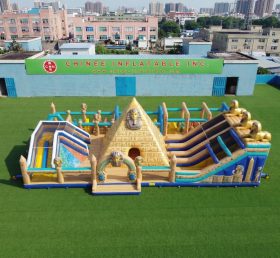 GF3-724 Aire de jeux gonflable à thème égyptien
