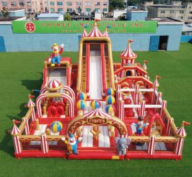 GF3-738 Aire de jeux gonflable sur le thème du cirque