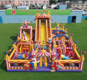 GF3-739 Aire de jeux gonflable sur le thème du cirque