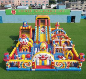 GF3-741 Aire de jeux gonflable à thème clown