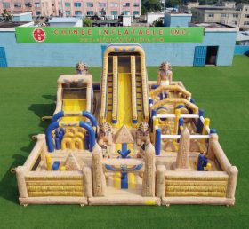 GF3-742 Aire de jeux gonflable à thème Égypte