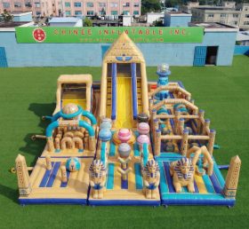 GF3-743 Aire de jeux gonflable à thème égyptien