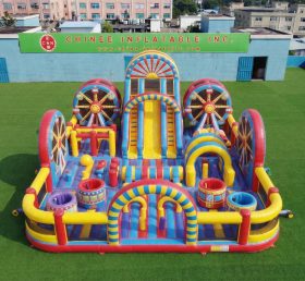 GF3-749 Aire de jeux gonflable à thème grande roue