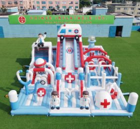 GF3-759 Aire de jeux gonflable à thème hôpital