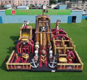 GF3-765 Aire de jeux gonflable sur le thème des pirates
