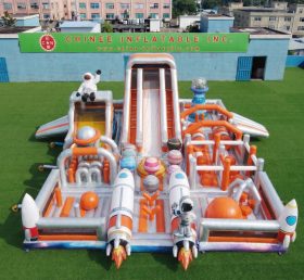 GF3-772 Aire de jeux gonflable sur le thème de la fusée