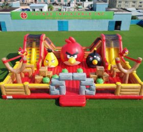 GF3-780 Aire de jeu gonflable à thème Angry Birds