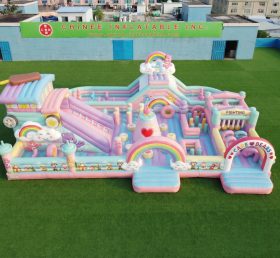 GF3-785 Aire de jeux gonflable sur le thème des Bisounours