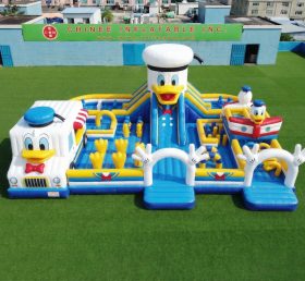 GF3-790 Aire de jeux gonflable à thème Donald Duck