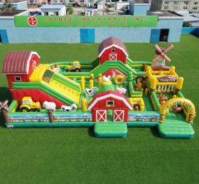 GF3-793 Aire de Jeux Gonflable à Thème Ferme