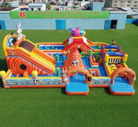 GF3-801 Aire de jeux gonflable à thème Looney Tunes
