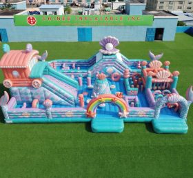 GF3-802 Aire de jeux gonflable sur le thème des sirènes
