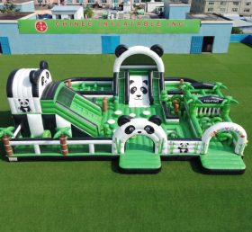 GF3-810 Aire de jeux gonflable à thème panda