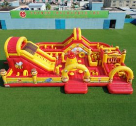 GF3-833 Aire de jeux gonflable sur le thème de Winnie l’Ourson