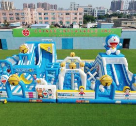 GF3-858 Parc Gonflable Thème Doraemon