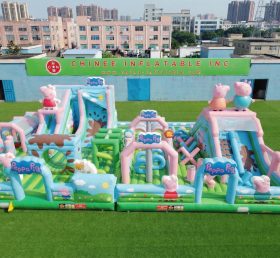GF3-872 Parc Gonflable Thème Peppa Pig