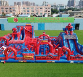GF3-878 Parc gonflable à thème Spider-Man