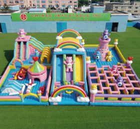 GF3-897 Parc gonflable à thème Care Bears