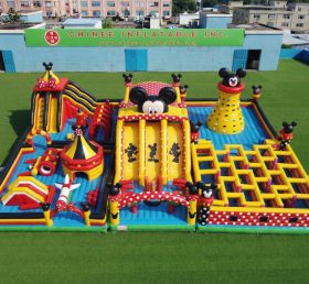 GF3-914 Parc Gonflable Thème Mickey & Minnie