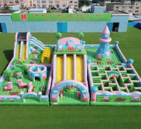 GF3-918 Parc Gonflable Thème Peppa Pig