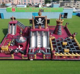GF3-919 Parc Gonflable Thème Pirates