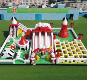 GF3-922 Parc gonflable à thème Snoopy