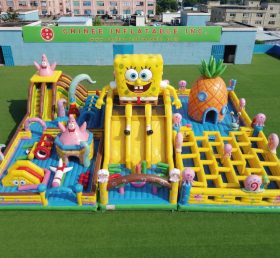 GF3-925 Parc gonflable à thème SpongeBob