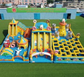 GF3-929 Parc Gonflable Thème Les Simpson