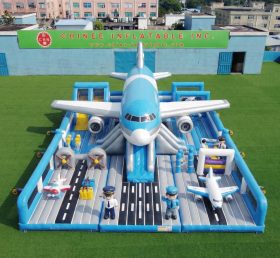 GF3-936 Aire de jeux gonflable sur le thème de l’avion