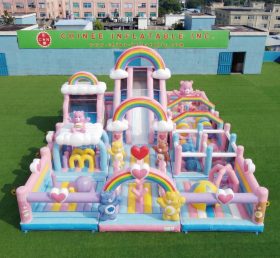 GF3-944 Aire de jeux gonflable à thème Care Bears