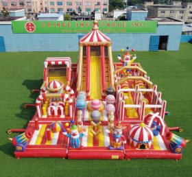 GF3-946 Aire de jeux gonflable sur le thème du cirque