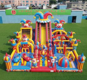GF3-947 Aire de jeux gonflable à thème clown