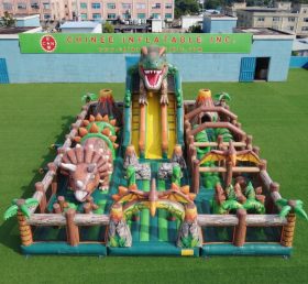 GF3-948 Aire de jeux gonflable à thème dinosaure