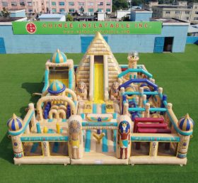 GF3-949 Aire de jeux gonflable à thème égyptien