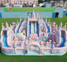 GF3-950 Aire de jeux gonflable sur le thème des contes de fées
