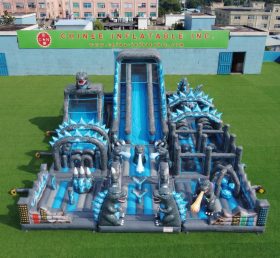GF3-954 Aire de jeux gonflable à thème Godzilla