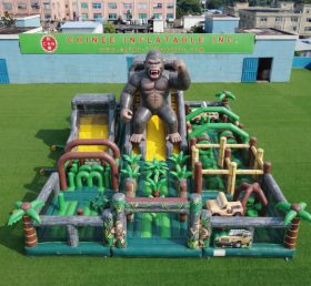 GF3-958 Aire de jeux gonflable sur le thème King Kong