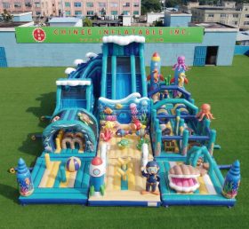 GF3-967 Aire de jeux gonflable à thème océan