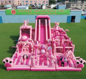 GF3-969 Aire de jeux gonflable à thème Panthère Rose