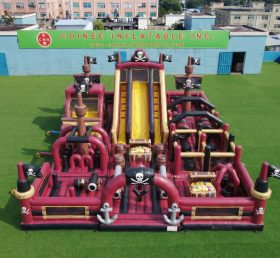 GF3-970 Aire de jeux gonflable sur le thème des pirates