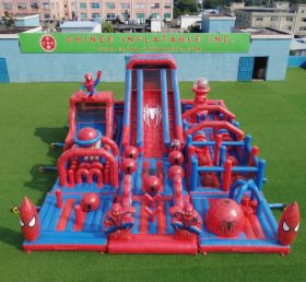 GF3-980 Aire de jeux gonflable à thème Spider-Man