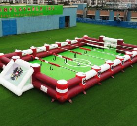 T11-952C Terrain de football humain gonflable thème Autriche