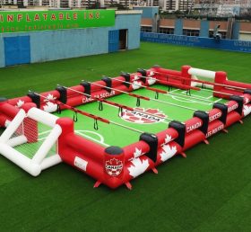 T11-952F Terrain de football humain gonflable sur le thème du Canada