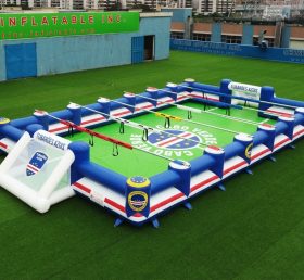 T11-952G Terrain de football humain gonflable à thème Cap-Vert