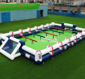 T11-952L Terrain de football humain gonflable à thème anglais