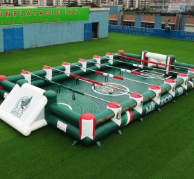 T11-952R Terrain de football humain gonflable sur le thème du Mexique