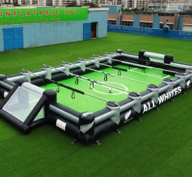 T11-952T Terrain de football humain gonflable sur le thème de la Nouvelle-Zélande