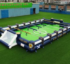 T11-952AB Terrain de football humain gonflable à thème Écosse