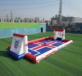 T11-779W Terrain de football gonflable à thème anglais