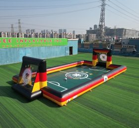 T11-779AB Terrain de football gonflable sur le thème de l’Allemagne